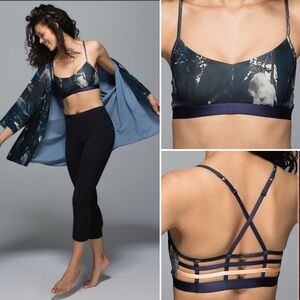 Lululemon Wanderlust Collection Shala Bra
